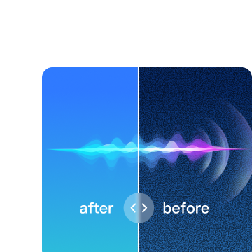 去背景音:人声与背景音分离,去除背景音